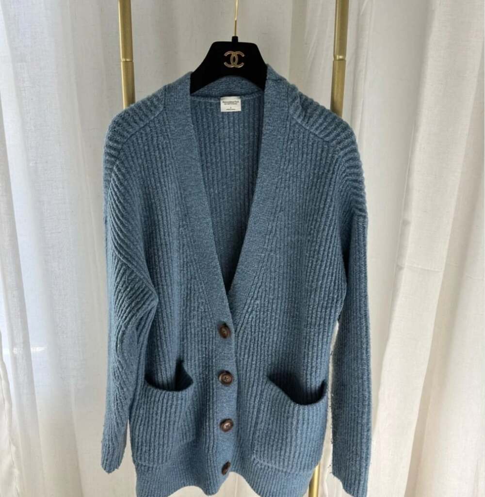 Abercrombie Ribbed Knit Cardigan